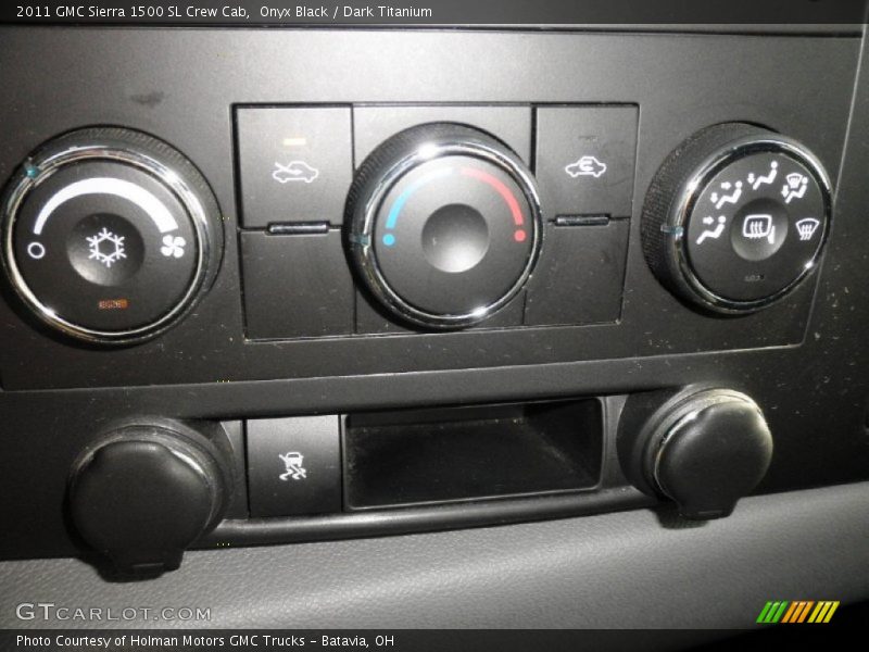 Onyx Black / Dark Titanium 2011 GMC Sierra 1500 SL Crew Cab