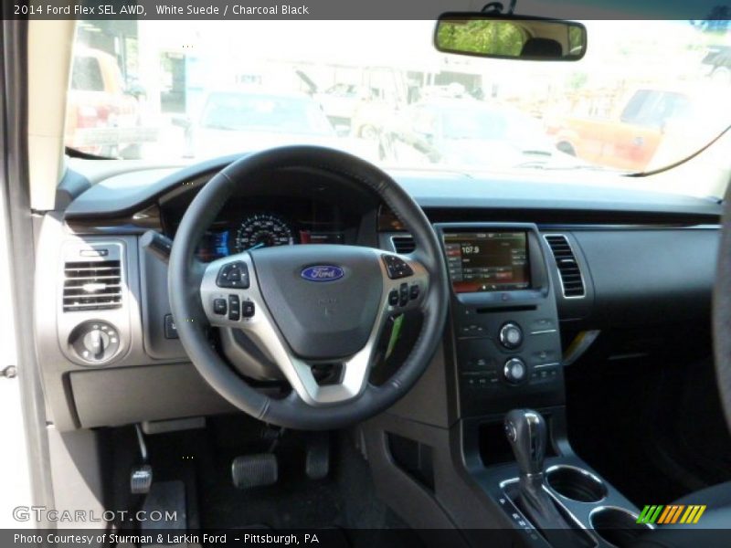 Dashboard of 2014 Flex SEL AWD