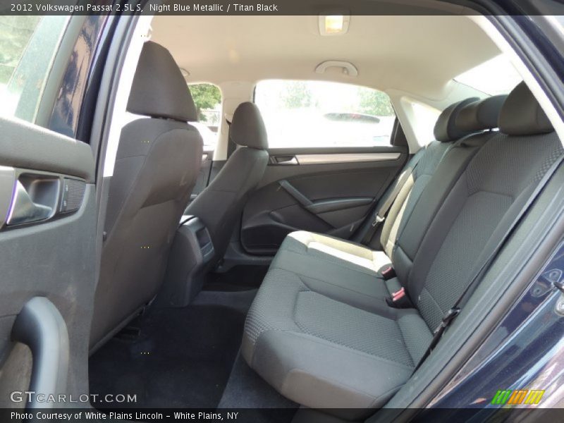 Night Blue Metallic / Titan Black 2012 Volkswagen Passat 2.5L S