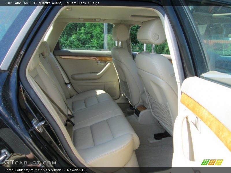 Rear Seat of 2005 A4 2.0T quattro Avant