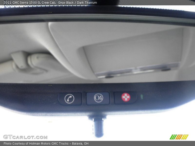 Onyx Black / Dark Titanium 2011 GMC Sierra 1500 SL Crew Cab