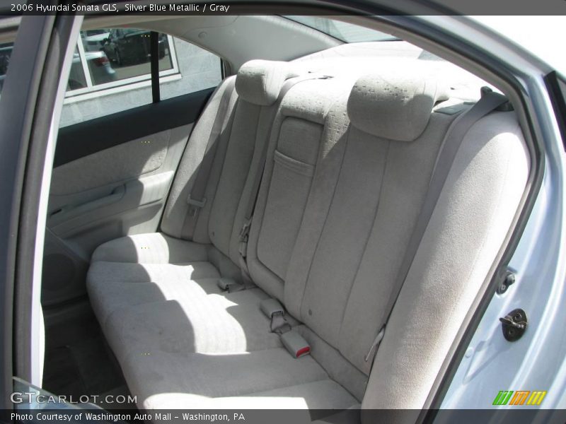 Silver Blue Metallic / Gray 2006 Hyundai Sonata GLS