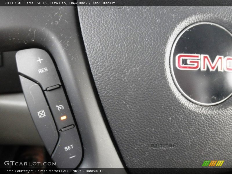 Onyx Black / Dark Titanium 2011 GMC Sierra 1500 SL Crew Cab