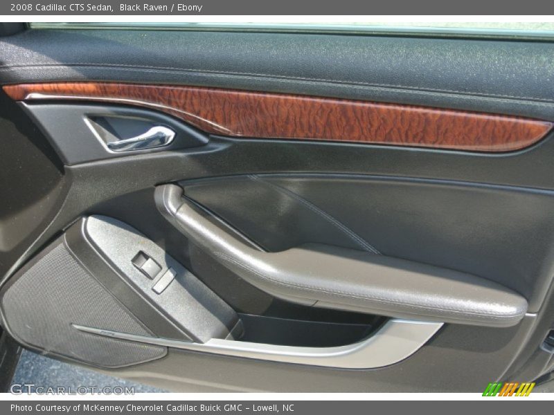 Black Raven / Ebony 2008 Cadillac CTS Sedan