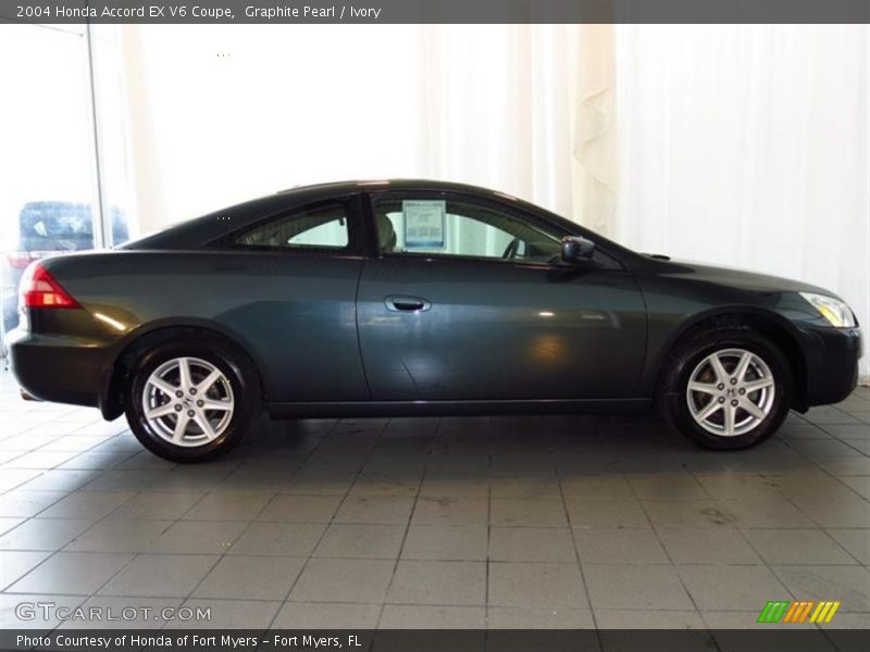 Graphite Pearl / Ivory 2004 Honda Accord EX V6 Coupe