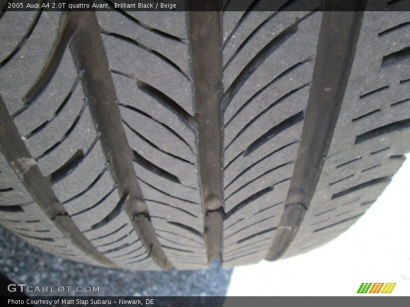Brilliant Black / Beige 2005 Audi A4 2.0T quattro Avant