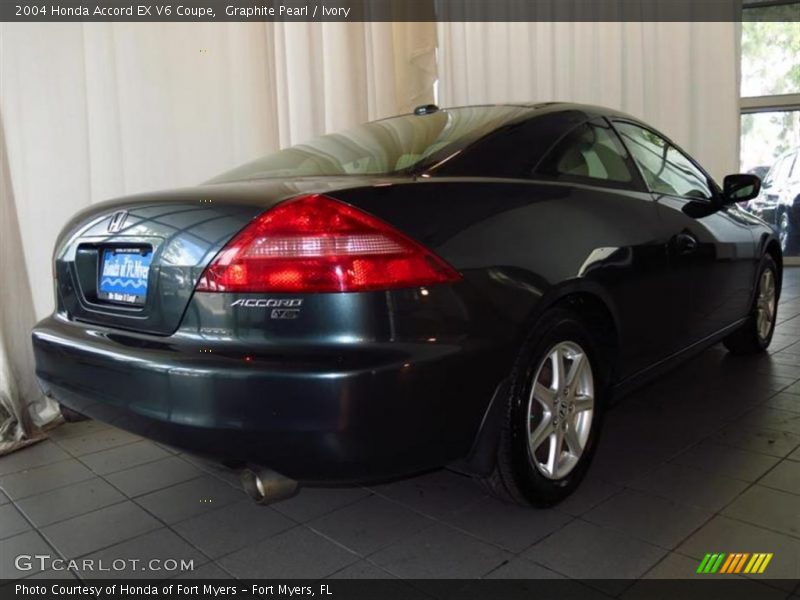 Graphite Pearl / Ivory 2004 Honda Accord EX V6 Coupe