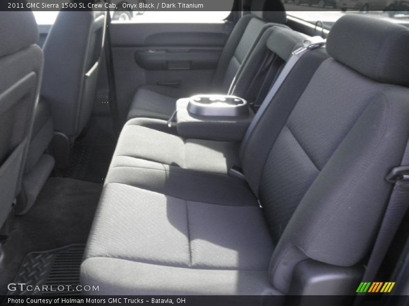 Onyx Black / Dark Titanium 2011 GMC Sierra 1500 SL Crew Cab