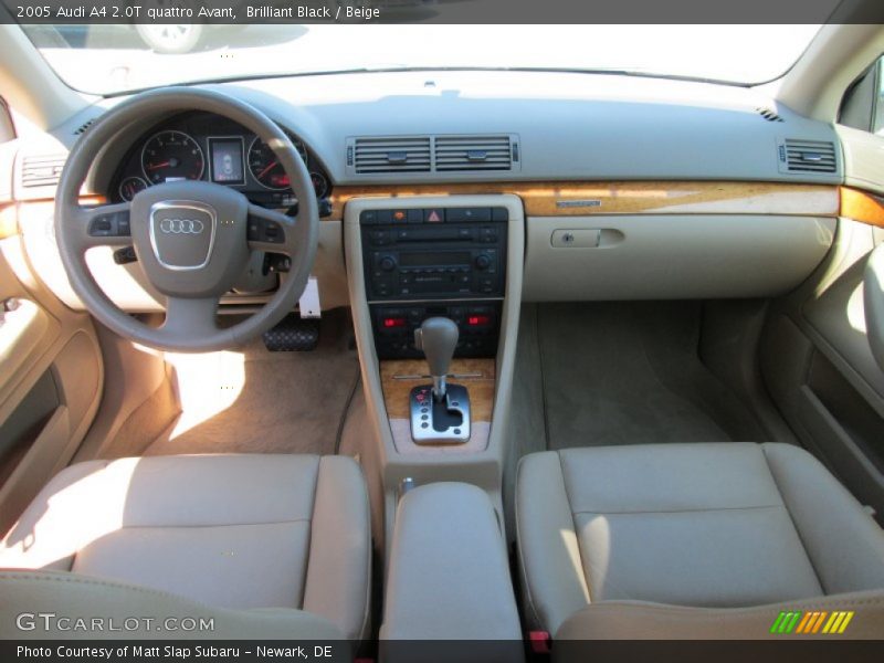 Dashboard of 2005 A4 2.0T quattro Avant