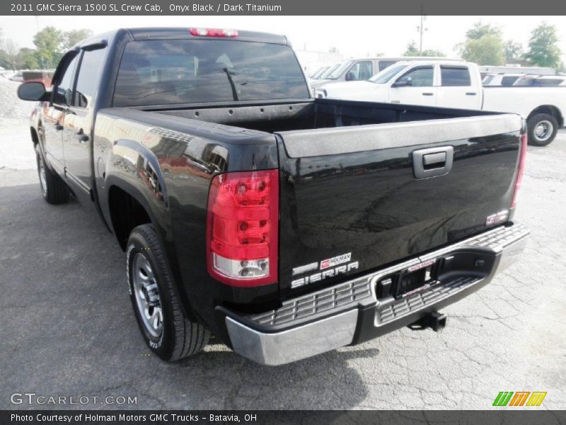 Onyx Black / Dark Titanium 2011 GMC Sierra 1500 SL Crew Cab