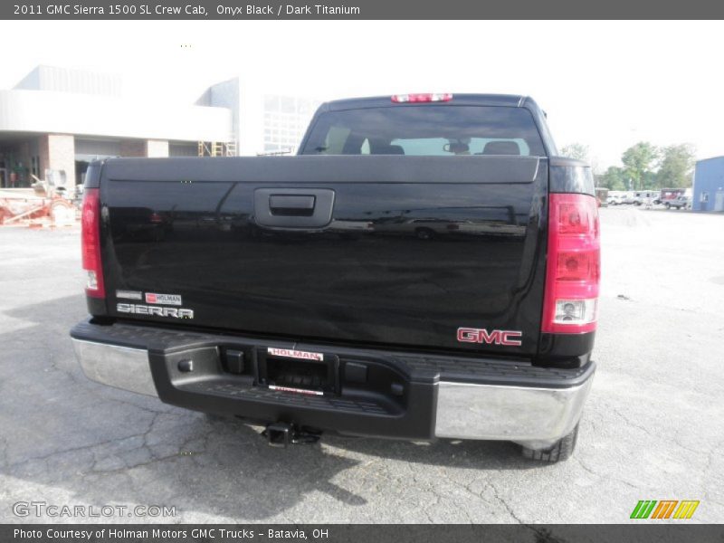 Onyx Black / Dark Titanium 2011 GMC Sierra 1500 SL Crew Cab