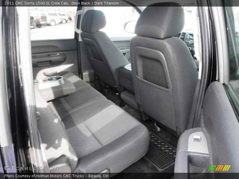Onyx Black / Dark Titanium 2011 GMC Sierra 1500 SL Crew Cab