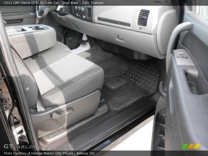 Onyx Black / Dark Titanium 2011 GMC Sierra 1500 SL Crew Cab