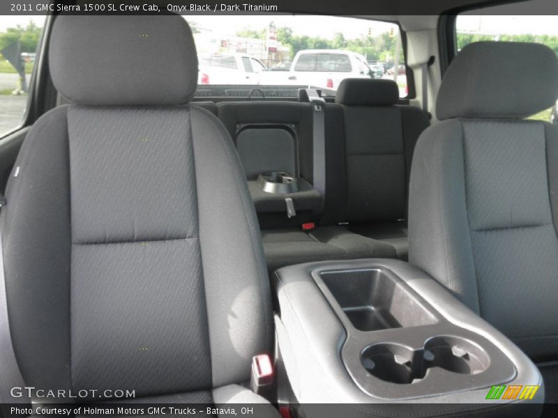 Onyx Black / Dark Titanium 2011 GMC Sierra 1500 SL Crew Cab