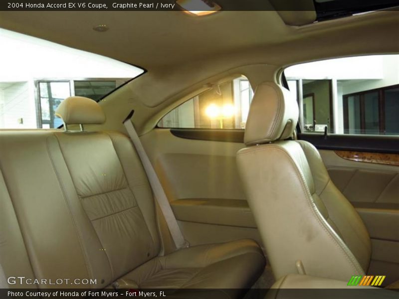 Graphite Pearl / Ivory 2004 Honda Accord EX V6 Coupe