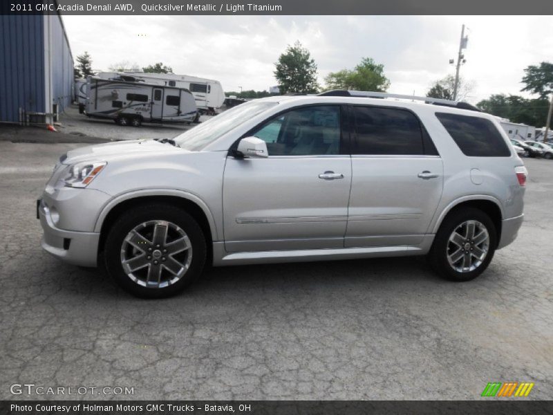 Quicksilver Metallic / Light Titanium 2011 GMC Acadia Denali AWD