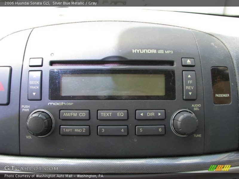 Silver Blue Metallic / Gray 2006 Hyundai Sonata GLS