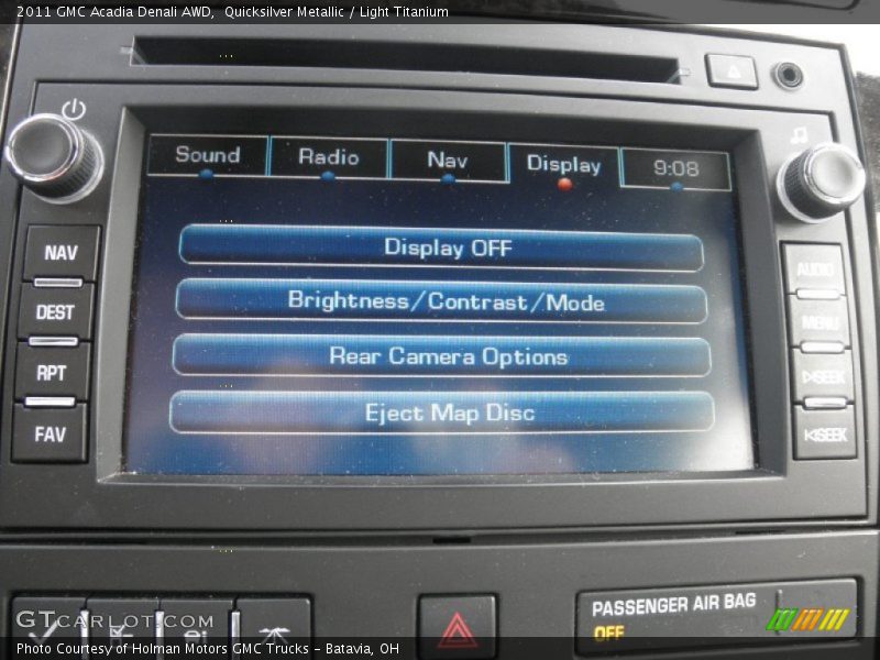 Quicksilver Metallic / Light Titanium 2011 GMC Acadia Denali AWD