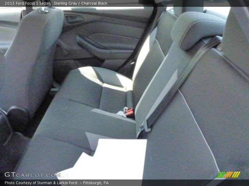 Sterling Gray / Charcoal Black 2013 Ford Focus S Sedan