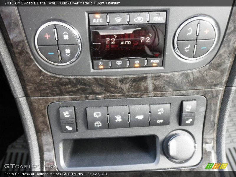 Quicksilver Metallic / Light Titanium 2011 GMC Acadia Denali AWD