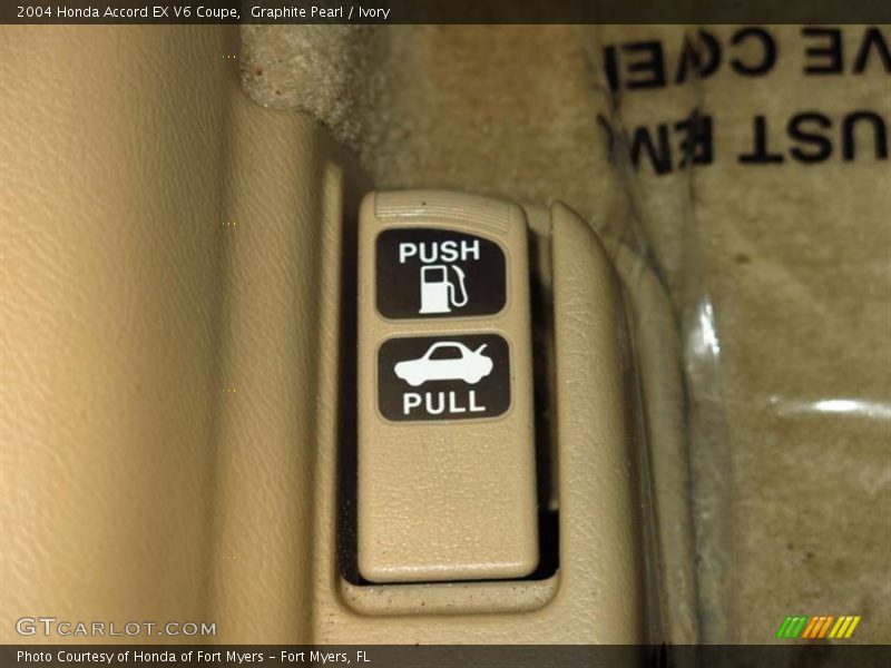 Graphite Pearl / Ivory 2004 Honda Accord EX V6 Coupe