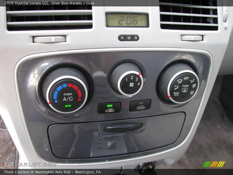 Silver Blue Metallic / Gray 2006 Hyundai Sonata GLS