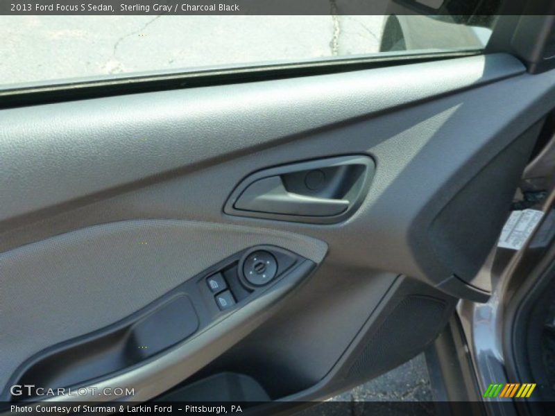 Sterling Gray / Charcoal Black 2013 Ford Focus S Sedan