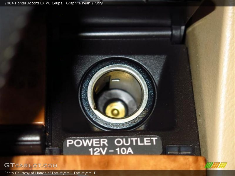 Graphite Pearl / Ivory 2004 Honda Accord EX V6 Coupe