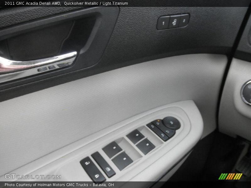 Quicksilver Metallic / Light Titanium 2011 GMC Acadia Denali AWD
