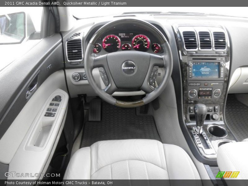 Quicksilver Metallic / Light Titanium 2011 GMC Acadia Denali AWD