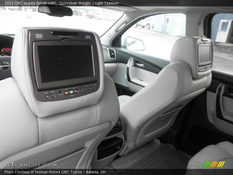 Quicksilver Metallic / Light Titanium 2011 GMC Acadia Denali AWD