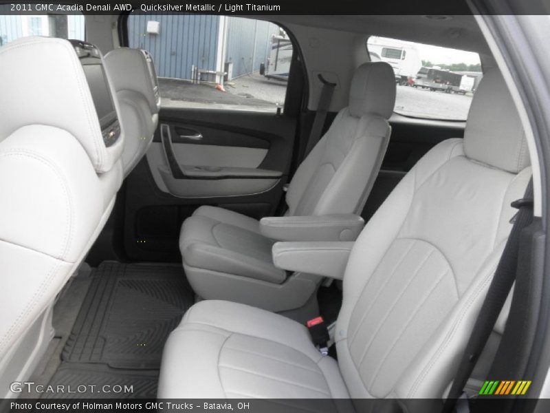 Quicksilver Metallic / Light Titanium 2011 GMC Acadia Denali AWD