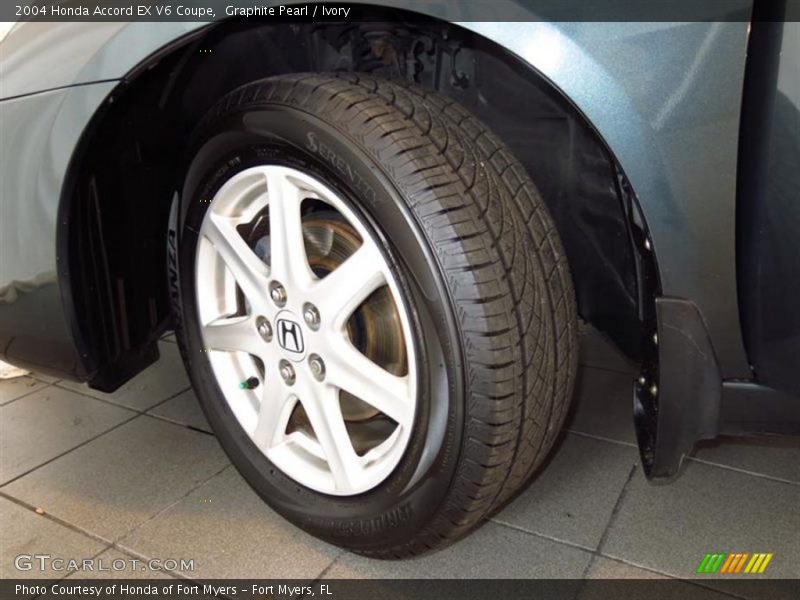 Graphite Pearl / Ivory 2004 Honda Accord EX V6 Coupe