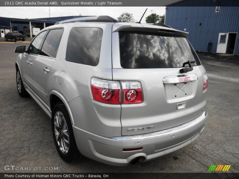 Quicksilver Metallic / Light Titanium 2011 GMC Acadia Denali AWD