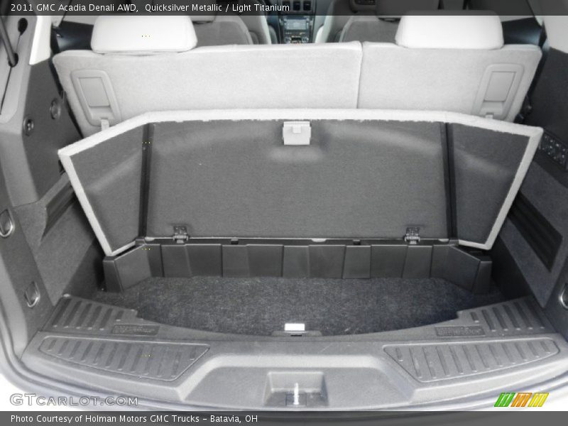Quicksilver Metallic / Light Titanium 2011 GMC Acadia Denali AWD