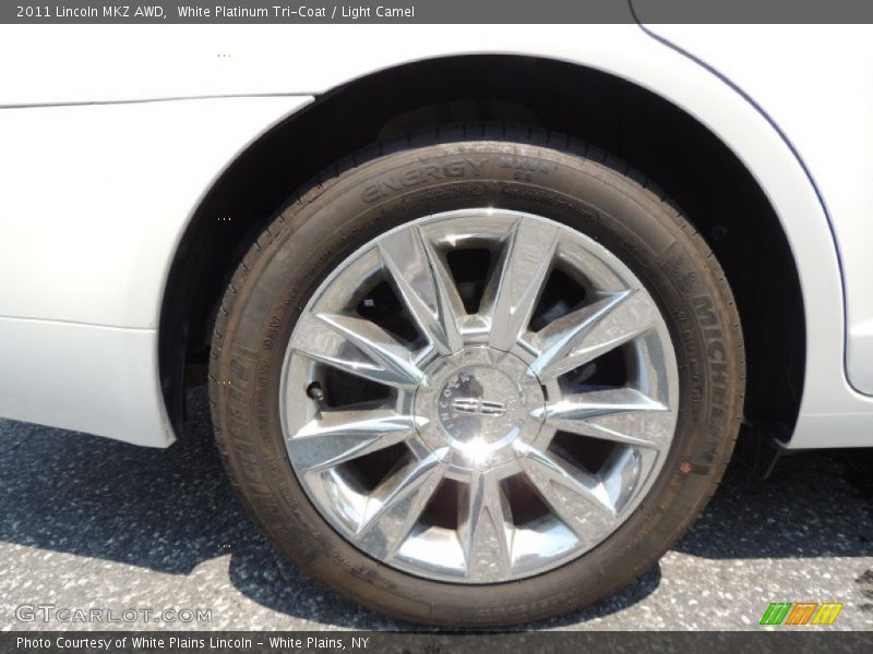 White Platinum Tri-Coat / Light Camel 2011 Lincoln MKZ AWD