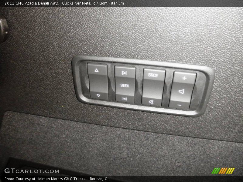 Quicksilver Metallic / Light Titanium 2011 GMC Acadia Denali AWD