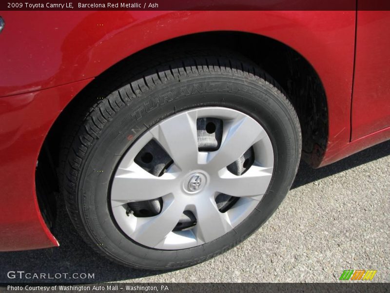Barcelona Red Metallic / Ash 2009 Toyota Camry LE