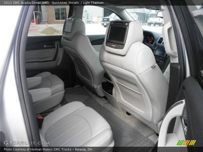 Quicksilver Metallic / Light Titanium 2011 GMC Acadia Denali AWD