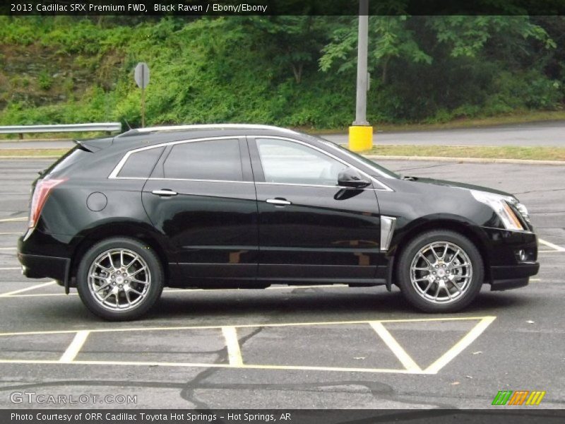 Black Raven / Ebony/Ebony 2013 Cadillac SRX Premium FWD