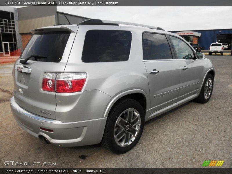 Quicksilver Metallic / Light Titanium 2011 GMC Acadia Denali AWD