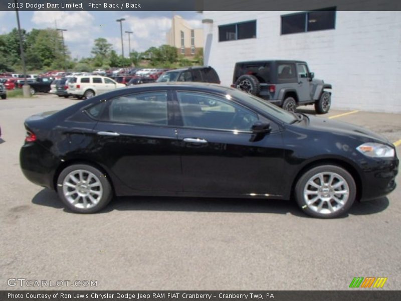 Pitch Black / Black 2013 Dodge Dart Limited