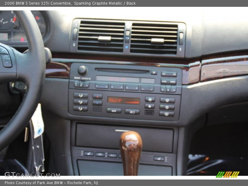 Sparkling Graphite Metallic / Black 2006 BMW 3 Series 325i Convertible