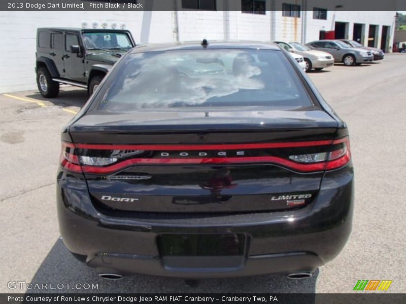 Pitch Black / Black 2013 Dodge Dart Limited