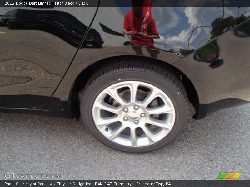 Pitch Black / Black 2013 Dodge Dart Limited