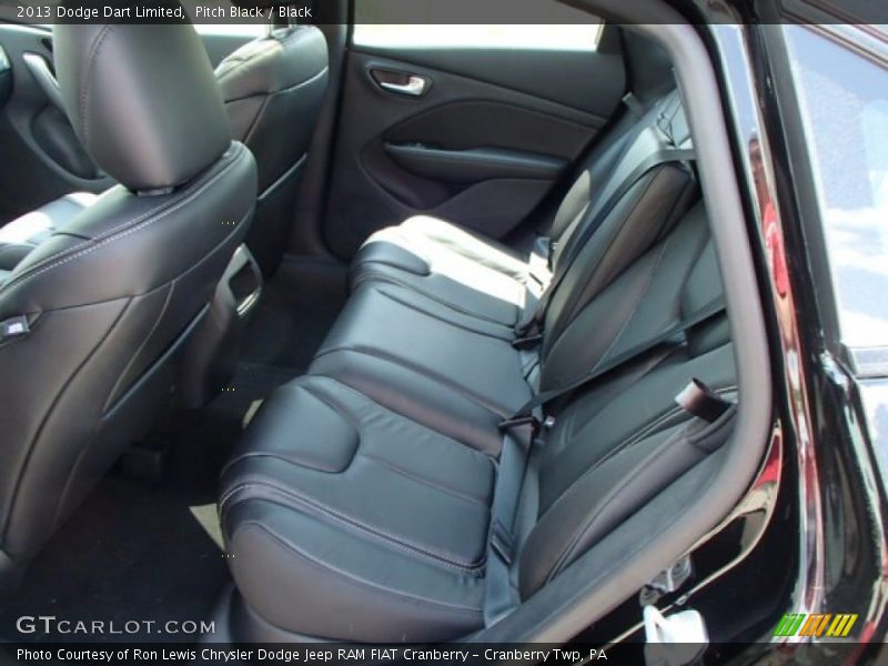 Pitch Black / Black 2013 Dodge Dart Limited
