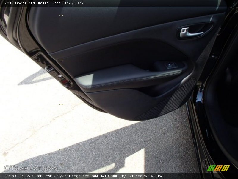 Pitch Black / Black 2013 Dodge Dart Limited