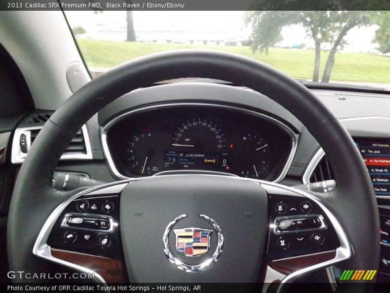 Black Raven / Ebony/Ebony 2013 Cadillac SRX Premium FWD