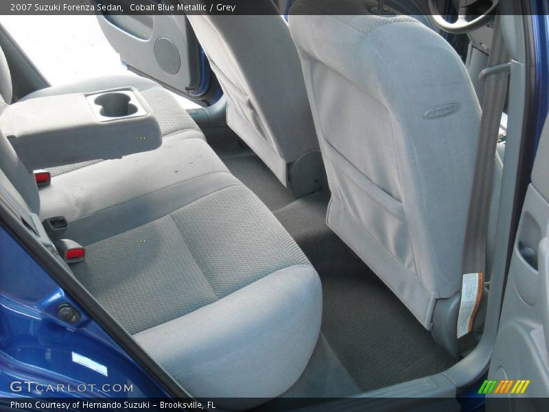 Cobalt Blue Metallic / Grey 2007 Suzuki Forenza Sedan