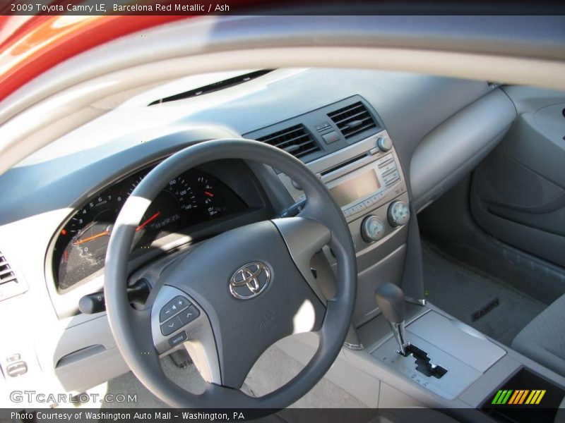 Barcelona Red Metallic / Ash 2009 Toyota Camry LE